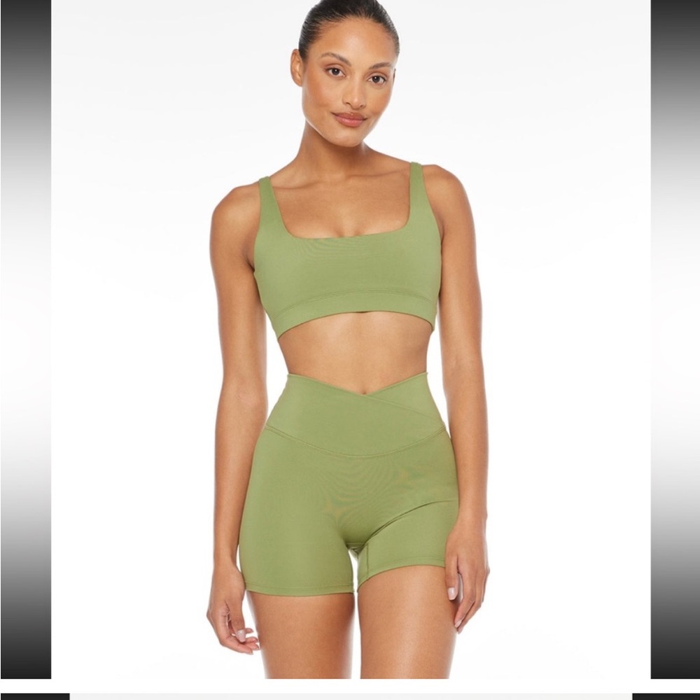 Csb green sports bra